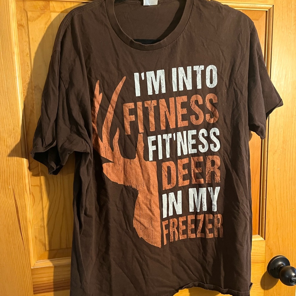 Brown Graphic Men's T-Shirt